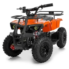 Подростковый квадроцикл HB-ATV1000AS-2-7 черно-оранжевый мотор 1000W